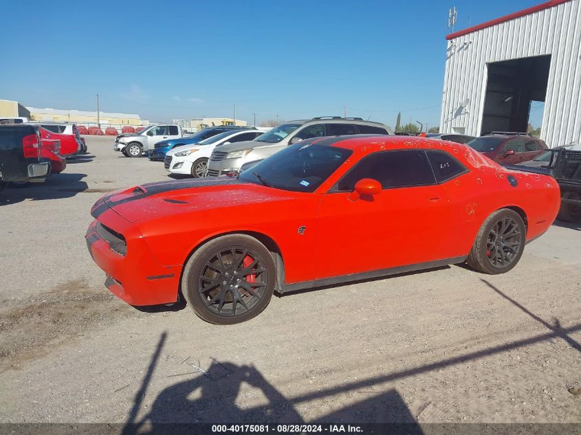 2016 Dodge Challenger Srt Hellcat VIN: 2C3CDZC9XGH325605 Lot: 40175081