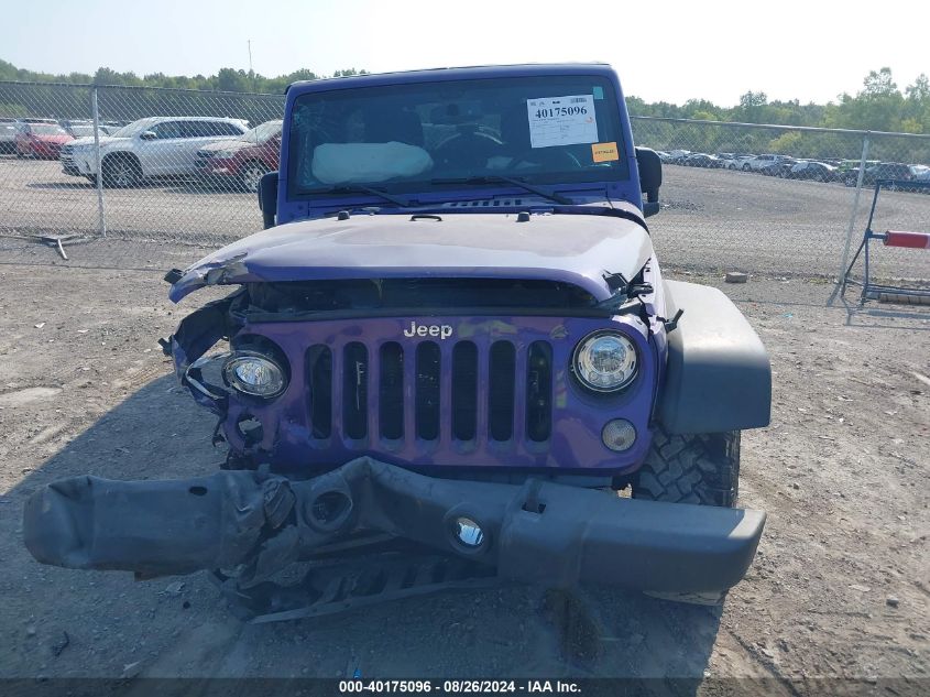 2017 Jeep Wrangler Unlimited Sport 4X4 VIN: 1C4BJWDG9HL617035 Lot: 40175096