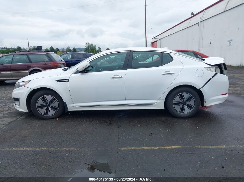 2012 Kia Optima Hybrid Ex VIN: KNAGM4AD6C5031530 Lot: 40175139