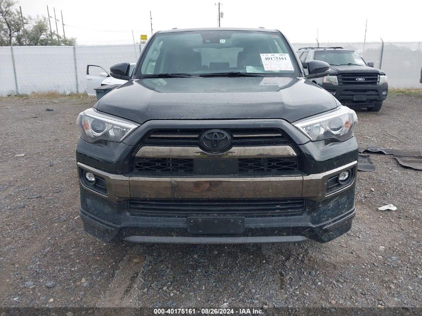 2021 Toyota 4Runner Nightshade Special Edition VIN: JTEJU5JRXM5945643 Lot: 40175161