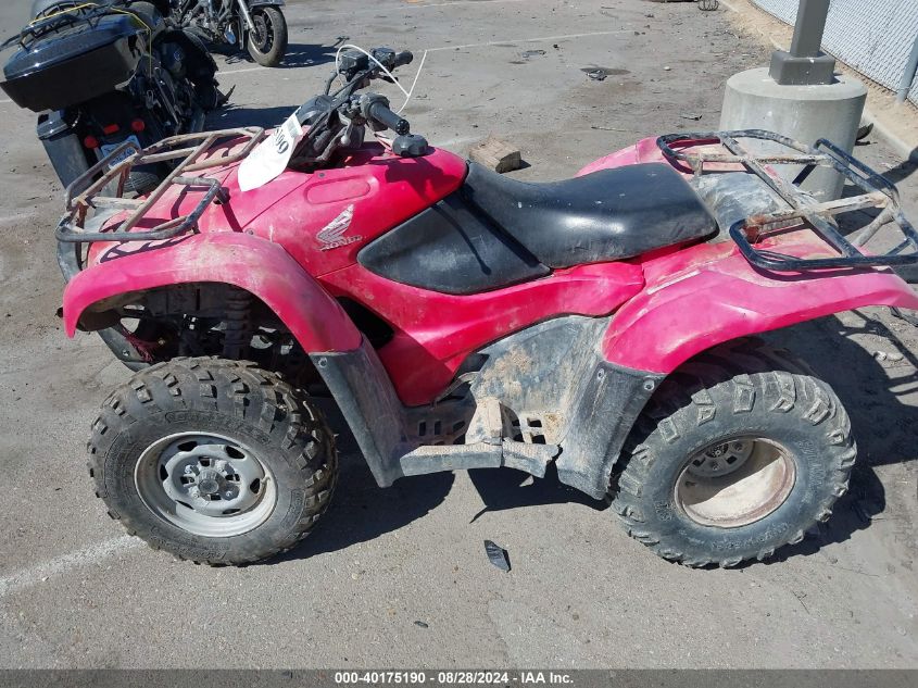 2013 Honda Trx420 Tm VIN: 1HFTE3408D4600702 Lot: 40175190