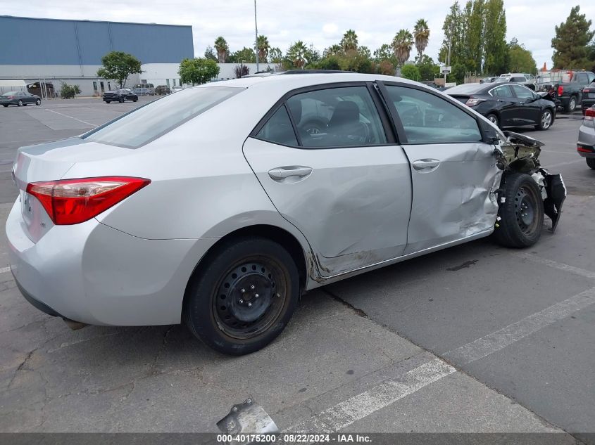 VIN 5YFBURHE1KP937529 2019 Toyota Corolla, LE no.4