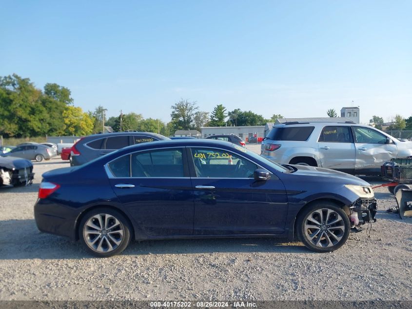 2014 Honda Accord Sport VIN: 1HGCR2F53EA052128 Lot: 40175202