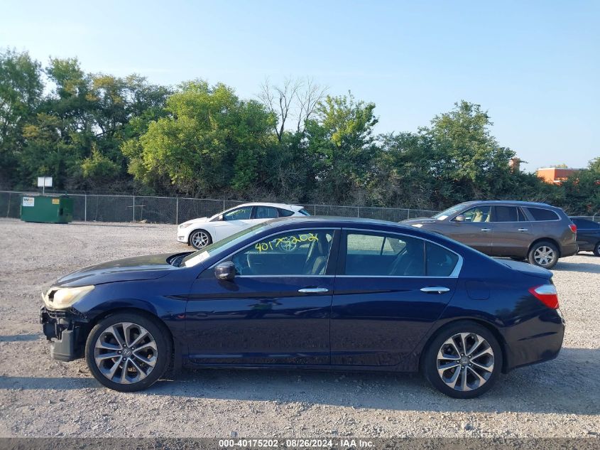 2014 Honda Accord Sport VIN: 1HGCR2F53EA052128 Lot: 40175202