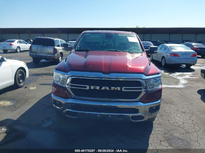 2019 Ram 1500 Big Horn/Lone Star 4X4 5'7 Box VIN: 1C6SRFFT6KN731340 Lot: 40175207