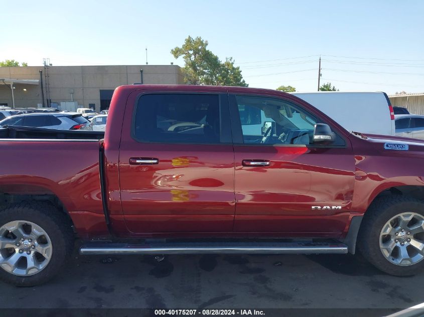 2019 Ram 1500 Big Horn/Lone Star 4X4 5'7 Box VIN: 1C6SRFFT6KN731340 Lot: 40175207