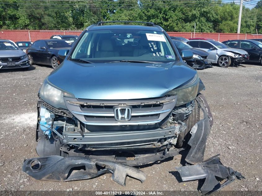 2013 HONDA CR-V EX-L - 5J6RM4H75DL076381