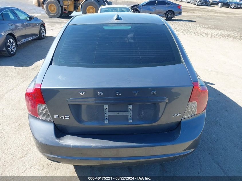 YV1MS390692453941 2009 Volvo S40 2.4I