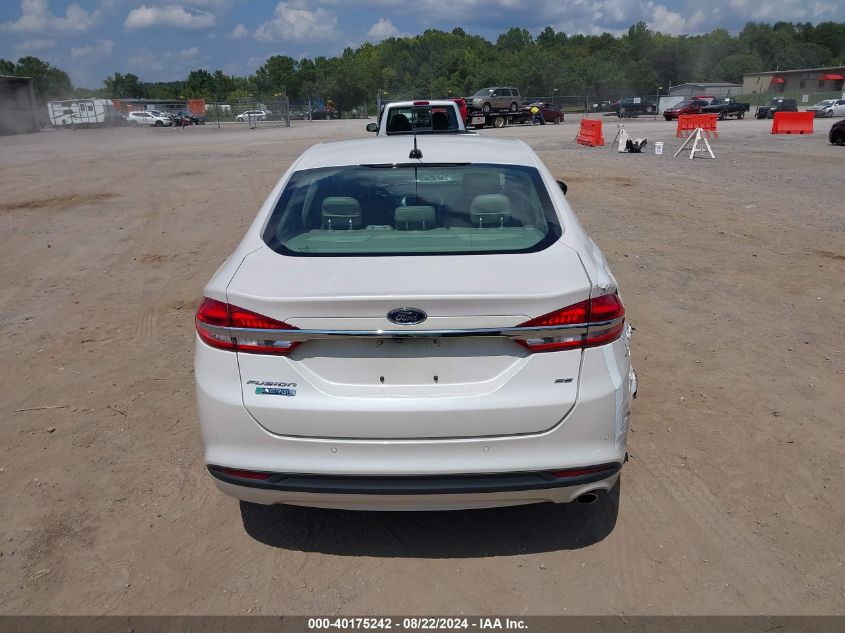 2018 FORD FUSION ENERGI SE LUXURY - 3FA6P0PU9JR188913