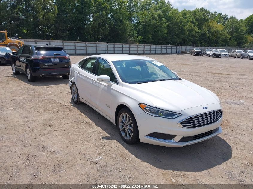 2018 FORD FUSION ENERGI SE LUXURY - 3FA6P0PU9JR188913