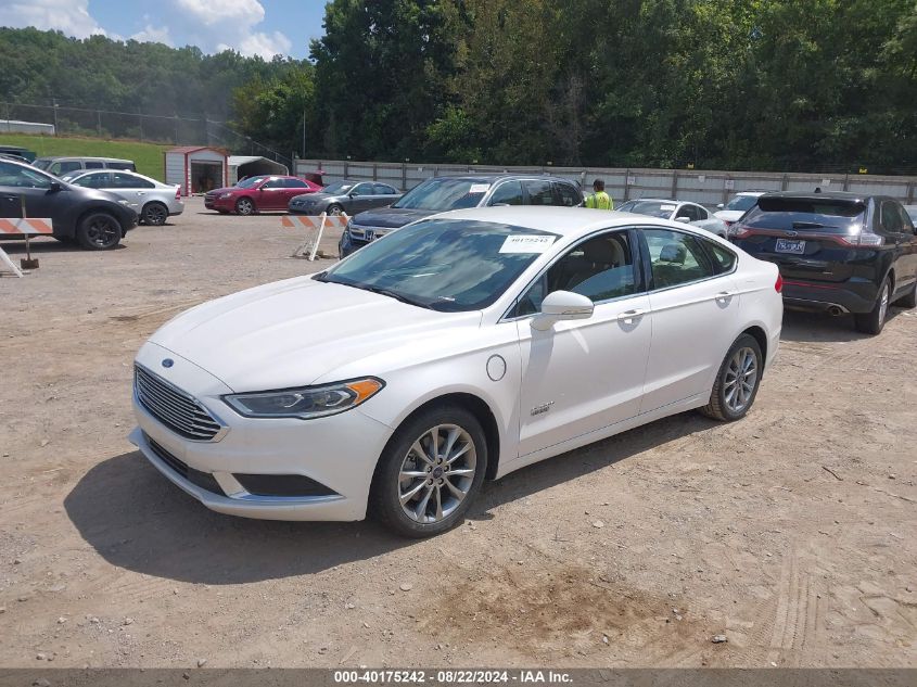 2018 FORD FUSION ENERGI SE LUXURY - 3FA6P0PU9JR188913