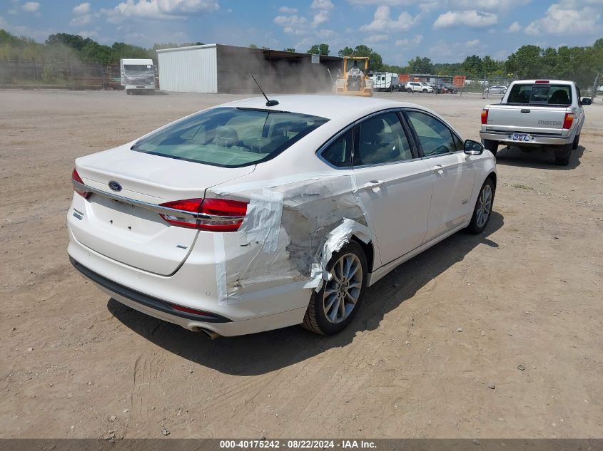 2018 FORD FUSION ENERGI SE LUXURY - 3FA6P0PU9JR188913