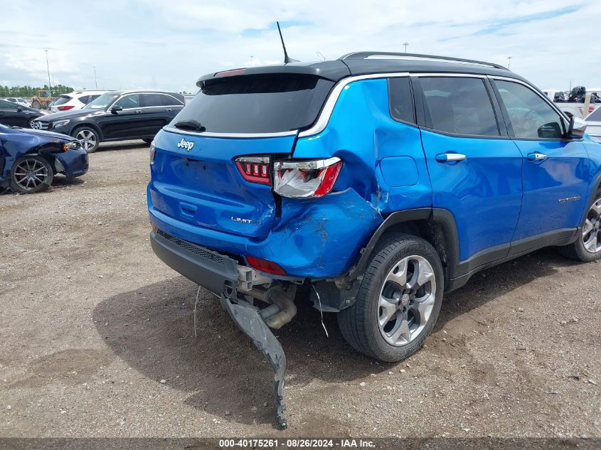 2020 Jeep Compass Limited Fwd VIN: 3C4NJCCB6LT110284 Lot: 40175261