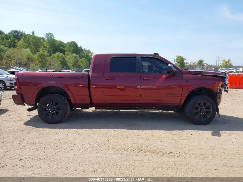 2022 Ram 2500 Limited Mega Cab 4X4 6'4 Box VIN: 3C6UR5TL3NG141116 Lot: 40175269