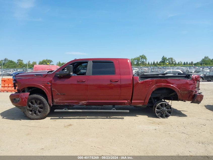 2022 Ram 2500 Limited Mega Cab 4X4 6'4 Box VIN: 3C6UR5TL3NG141116 Lot: 40175269