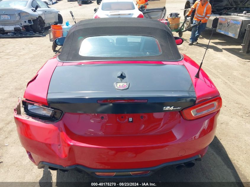 2018 Fiat 124 Spider Abarth VIN: JC1NFAEK2J0136004 Lot: 40175270