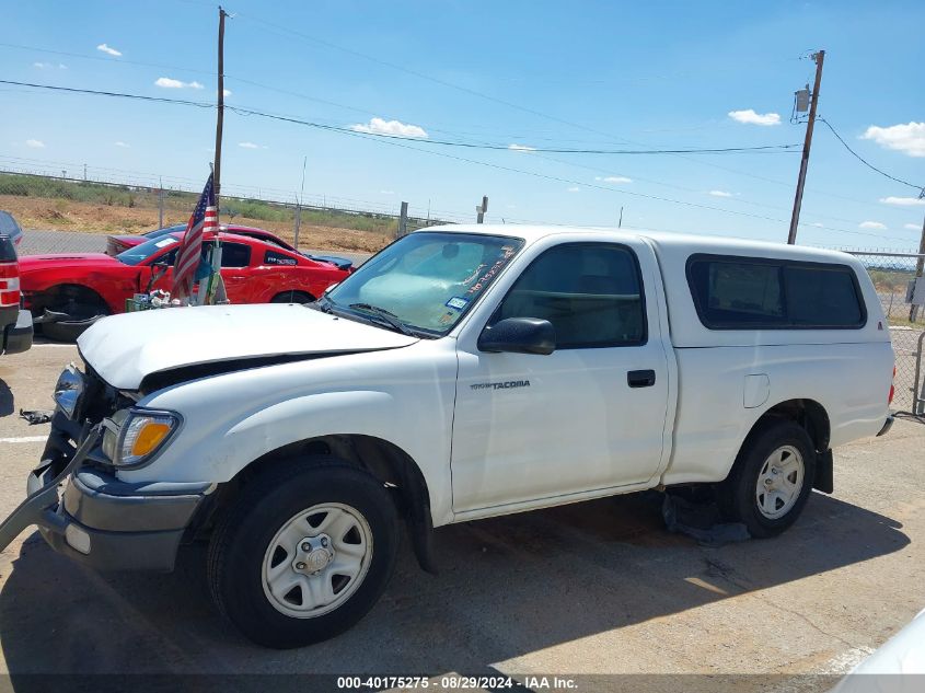 2003 Toyota Tacoma VIN: 5TENL42N03Z285851 Lot: 40175275