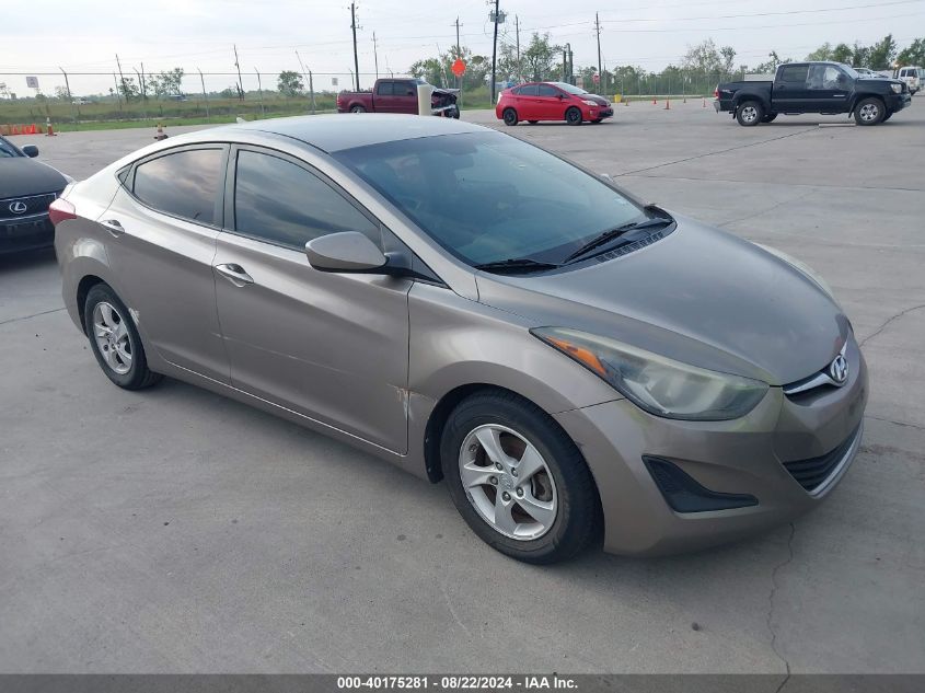 5NPDH4AE0FH568370 2015 HYUNDAI ELANTRA - Image 1