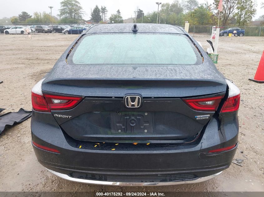 2020 Honda Insight Touring VIN: 19XZE4F9XLE002646 Lot: 40175292