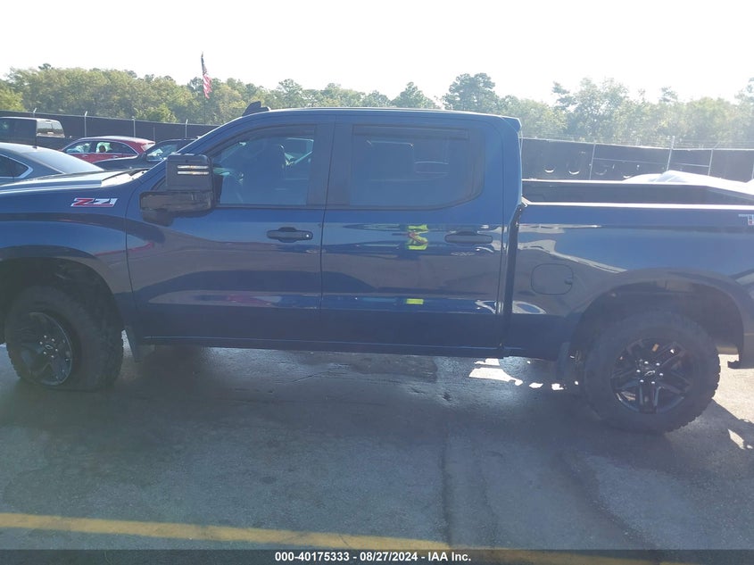 1GCPYCEL4NZ111732 2022 Chevrolet Silverado 1500 Ltd 4Wd Short Bed Custom Trail Boss