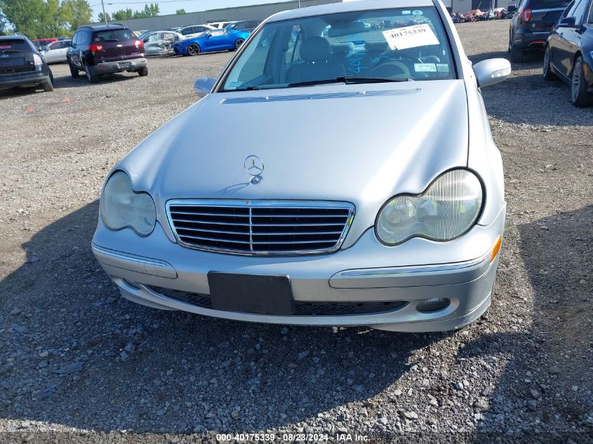 2003 Mercedes-Benz C 230 Kompressor Sport VIN: WDBRF40J23F403676 Lot: 40175339