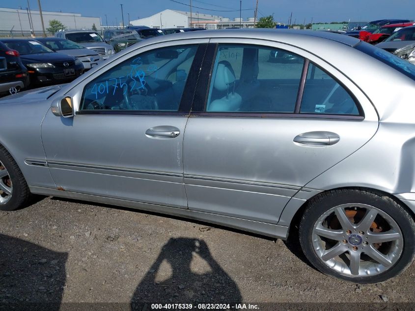 2003 Mercedes-Benz C 230 Kompressor Sport VIN: WDBRF40J23F403676 Lot: 40175339