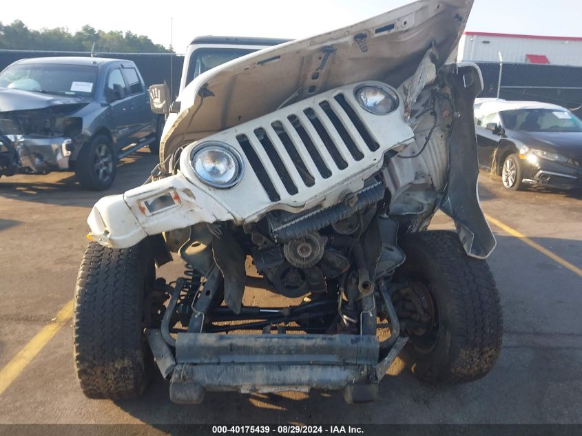 2001 Jeep Wrangler Sahara VIN: 1J4FA59S11P341922 Lot: 40175439