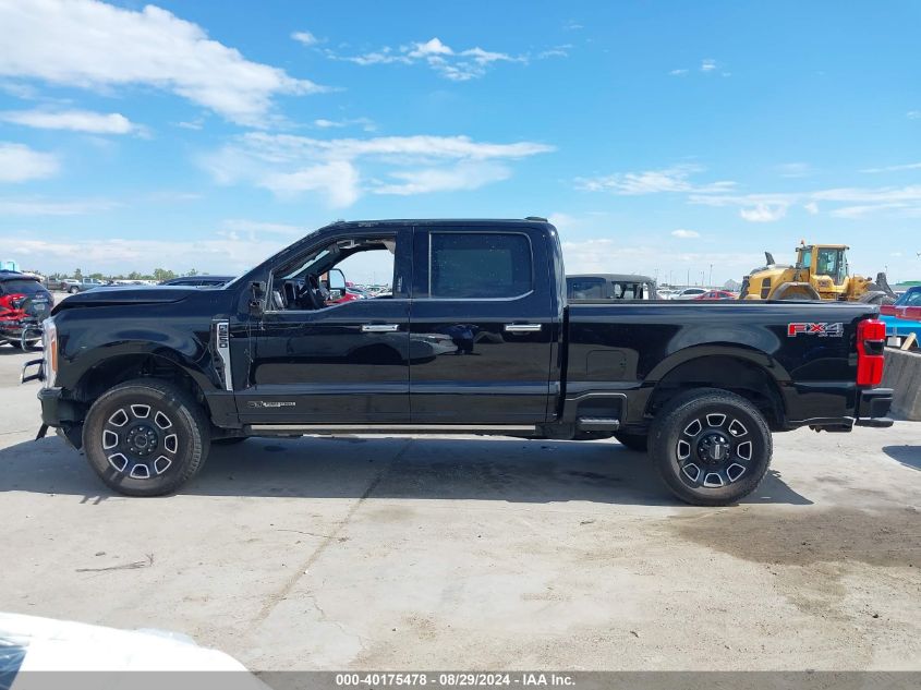 2023 Ford F-250 Platinum VIN: 1FT8W2BT4PED63256 Lot: 40175478