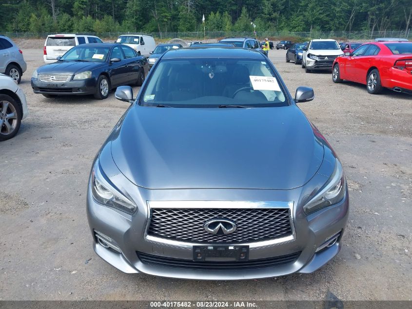 2017 Infiniti Q50 3.0T Signature Edition VIN: JN1EV7AR6HM838733 Lot: 40175482