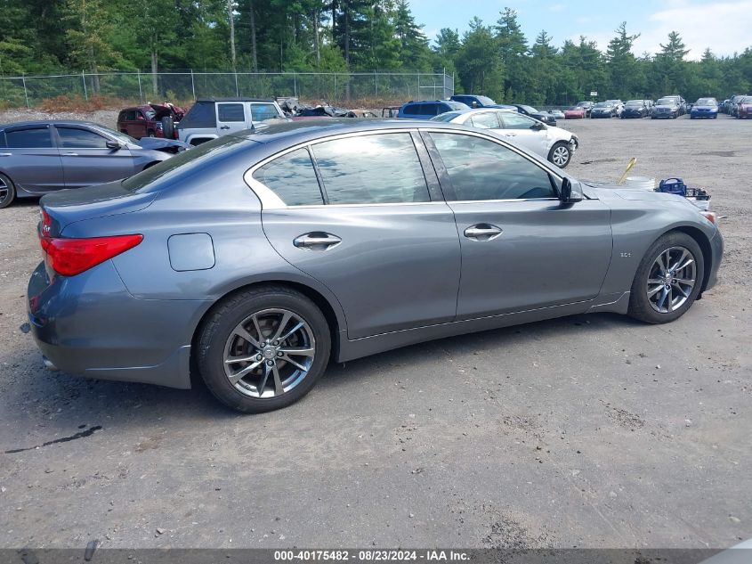 2017 Infiniti Q50 3.0T Signature Edition VIN: JN1EV7AR6HM838733 Lot: 40175482