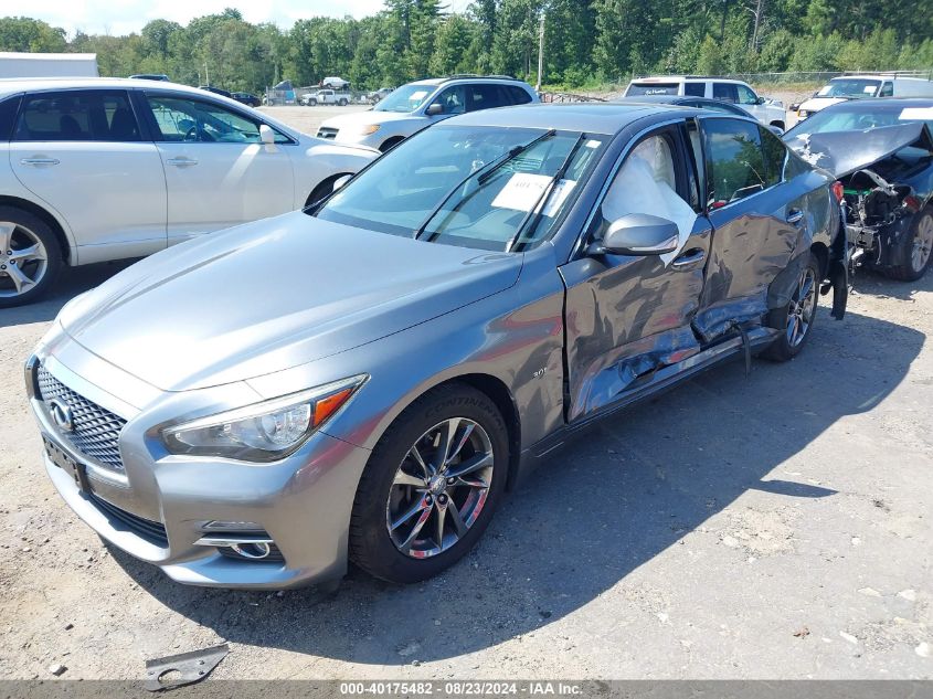 2017 Infiniti Q50 3.0T Signature Edition VIN: JN1EV7AR6HM838733 Lot: 40175482