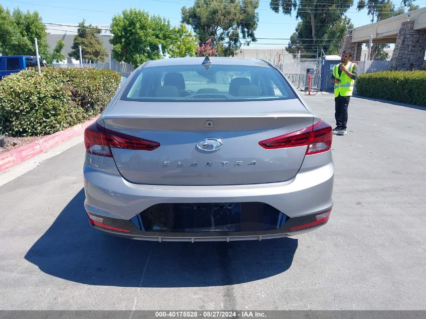 2020 Hyundai Elantra Sel VIN: KMHD84LF1LU037116 Lot: 40175528