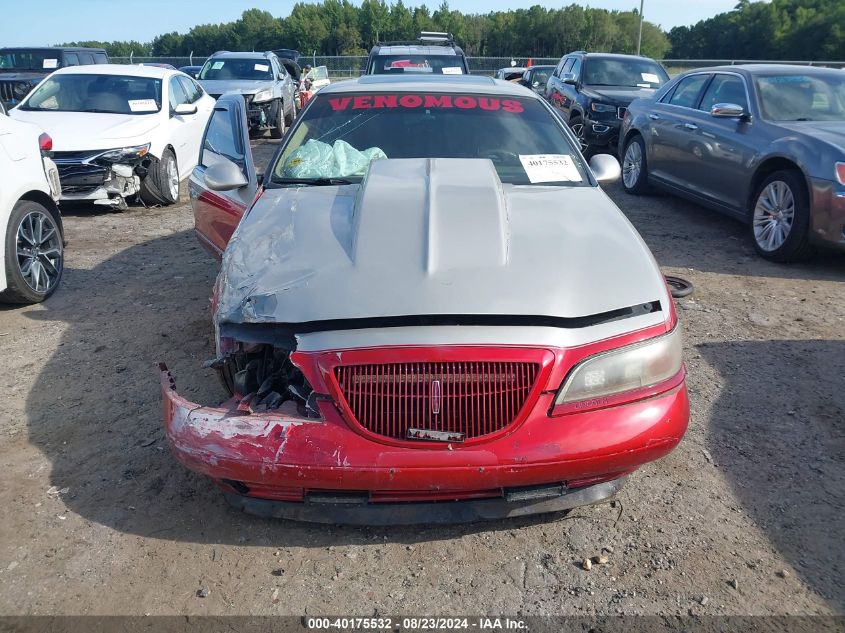 1997 Lincoln Mark Viii VIN: 1LNLM91V4VY699251 Lot: 40175532