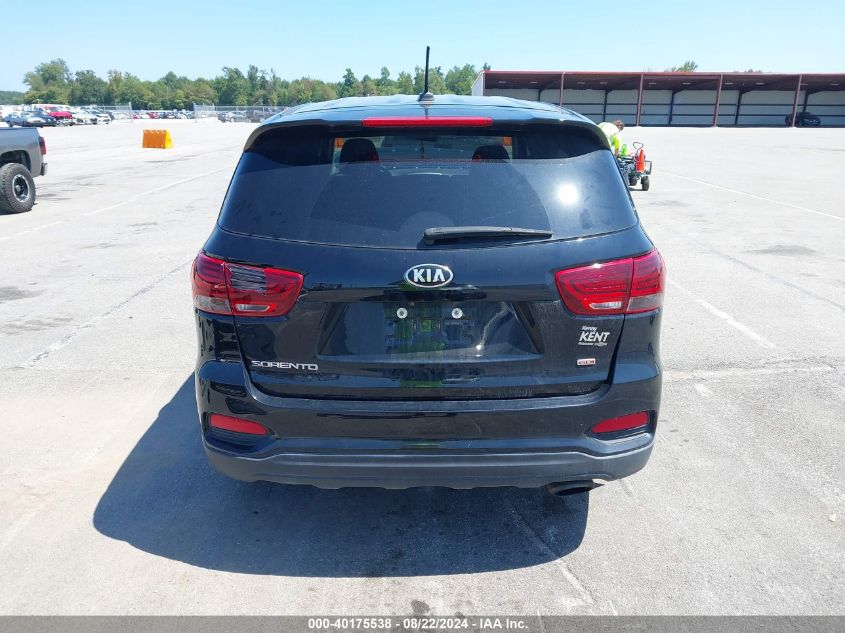 2019 Kia Sorento 2.4L L VIN: 5XYPG4A30KG581703 Lot: 40175538