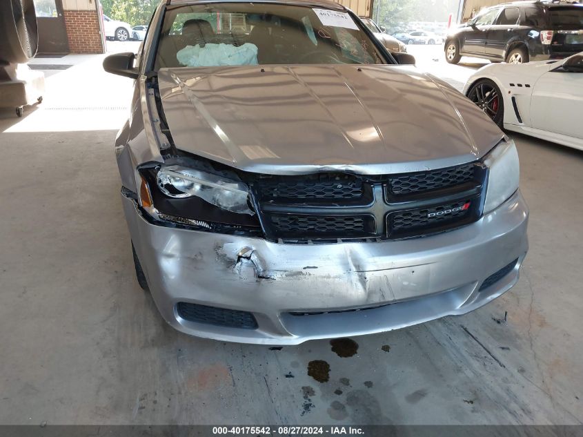 1C3CDZAB7EN183093 2014 Dodge Avenger Se