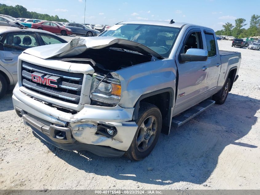 2014 GMC Sierra 1500 Sle VIN: 1GTV2UEC7EZ151480 Lot: 40175548