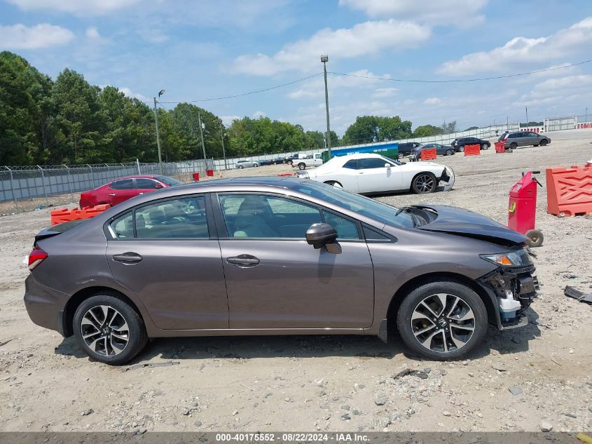 2015 Honda Civic Ex VIN: 19XFB2F8XFE037666 Lot: 40175552