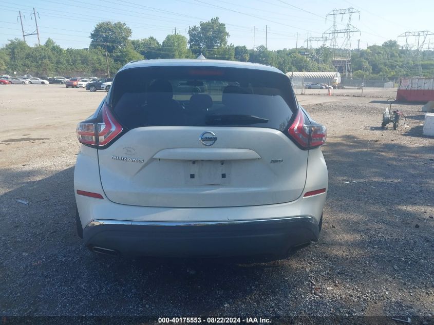 2016 Nissan Murano S VIN: 5N1AZ2MH6GN130184 Lot: 40175553