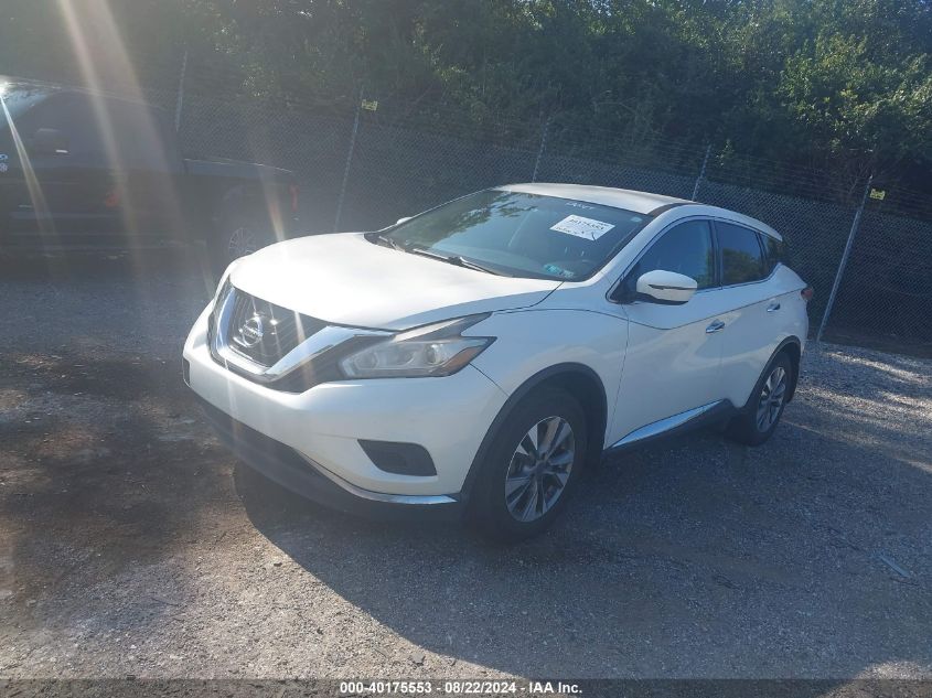 5N1AZ2MH6GN130184 2016 NISSAN MURANO - Image 2