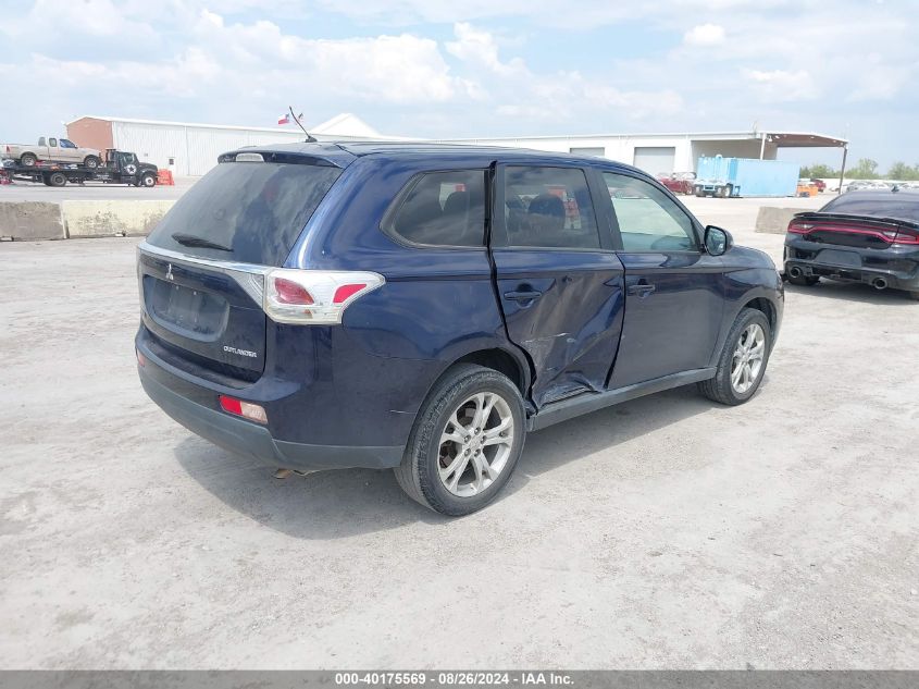 2014 Mitsubishi Outlander Se VIN: JA4AD3A36EZ014887 Lot: 40175569