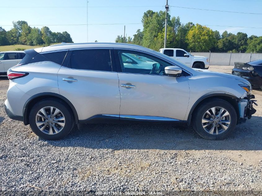 2018 Nissan Murano Sl VIN: 5N1AZ2MG8JN142948 Lot: 40175575