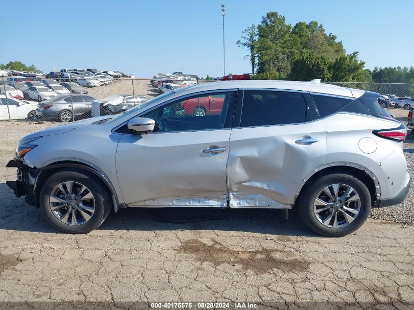 2018 Nissan Murano Sl VIN: 5N1AZ2MG8JN142948 Lot: 40175575