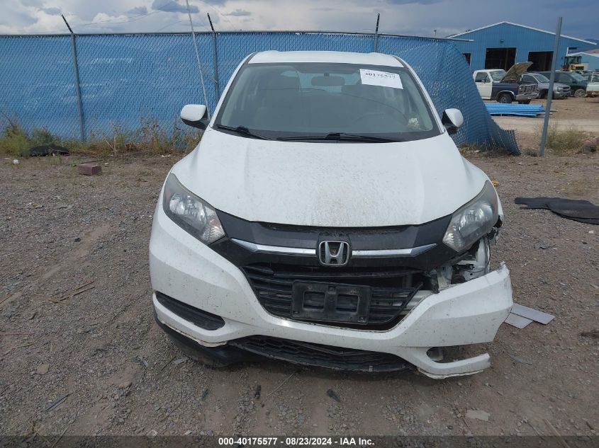 2018 Honda Hr-V Lx VIN: 3CZRU5H36JM708401 Lot: 40175577