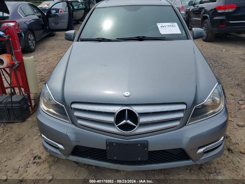 2013 Mercedes-Benz C 300 Luxury 4Matic/Sport 4Matic VIN: WDDGF8ABXDR260912 Lot: 40175582