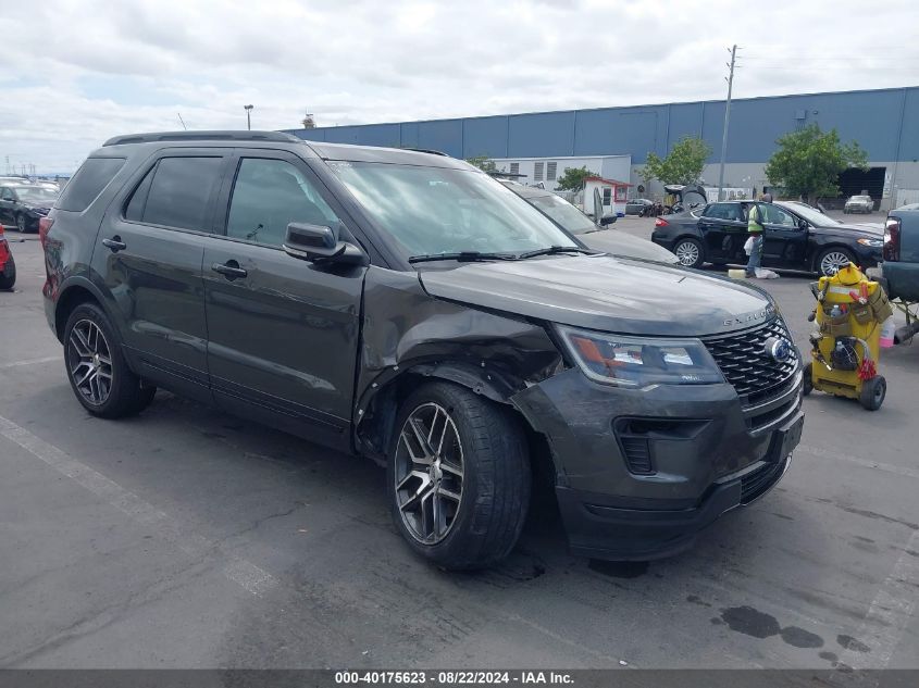 1FM5K8GT1JGB32302 2018 FORD EXPLORER - Image 1