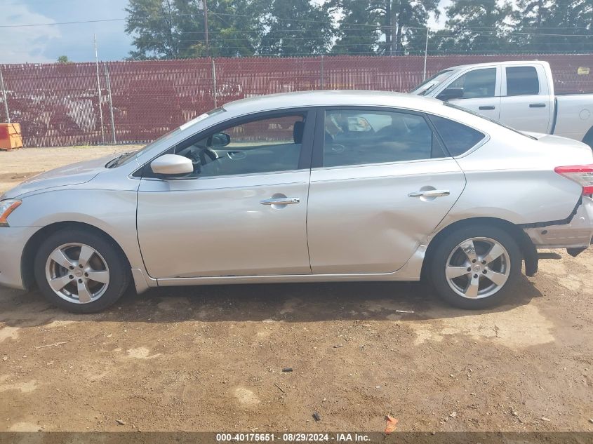 2015 Nissan Sentra S VIN: 3N1AB7AP5FY280373 Lot: 40175651