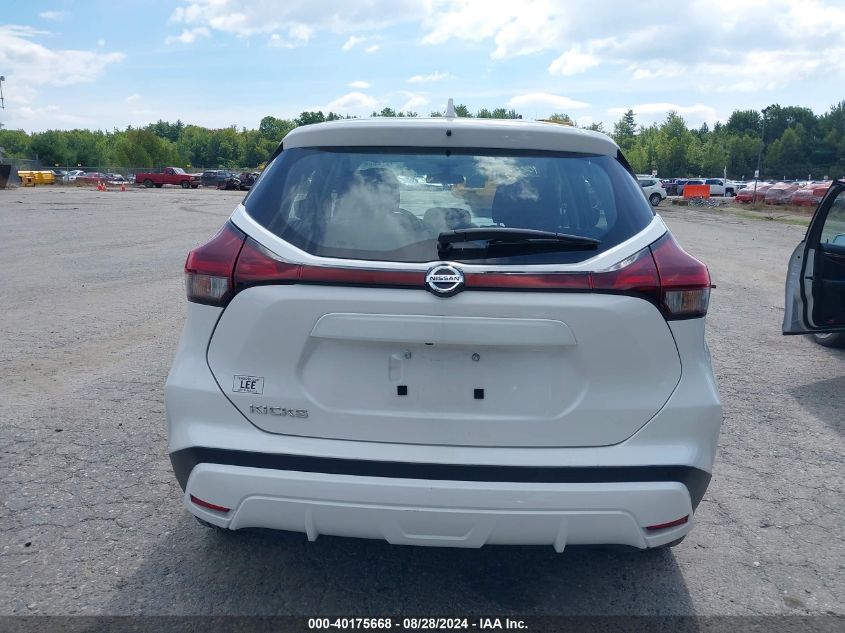 2021 Nissan Kicks S Xtronic Cvt VIN: 3N1CP5BV3ML483560 Lot: 40175668