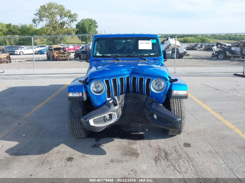 2022 Jeep Wrangler Unlimited Sahara 4X4 VIN: 1C4HJXEG8NW139635 Lot: 40175686