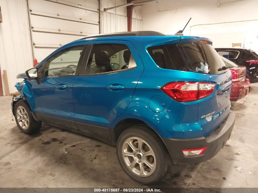 2020 Ford Ecosport Se VIN: MAJ6S3GL3LC336644 Lot: 40175697