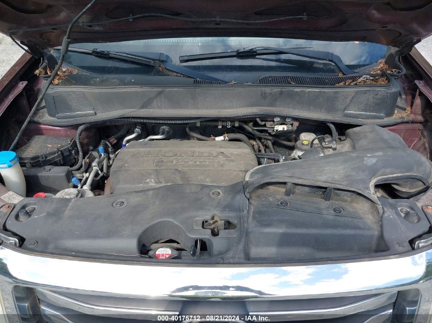 2013 Honda Pilot Ex-L VIN: 5FNYF4H51DB024419 Lot: 40175712